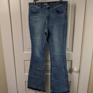 High-rise Flare Jeans (Extra Long)